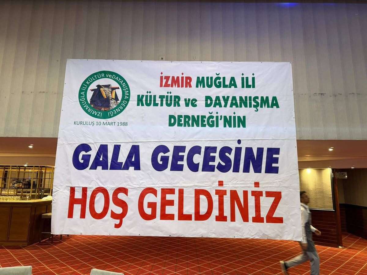 İzmir’de Yaşayan Muğlalılar Geleneksel Gala Gecesinde Bir Araya Geldi 3